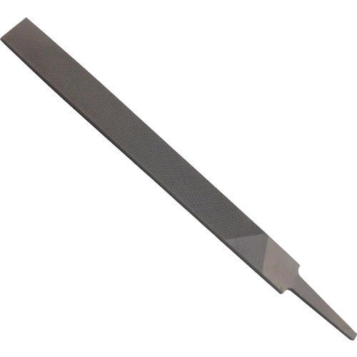 ツボサン 鉄工ヤスリ 250mm 平 油目 HI250-04 493-0576
