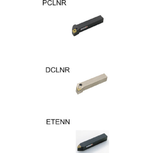 三菱 外径加工用 DTGN形ダブルクランプ式バイトホルダ TN形インサート対応 118-2463