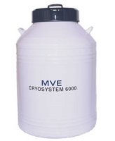 チャート 液体窒素保存容器 CryoSystem6000 MVE-10718067 2-5896-04