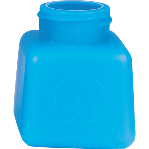 DESCO 静電気拡散性ボトル ボトルのみ 青 HDPE 120cc 112-0669