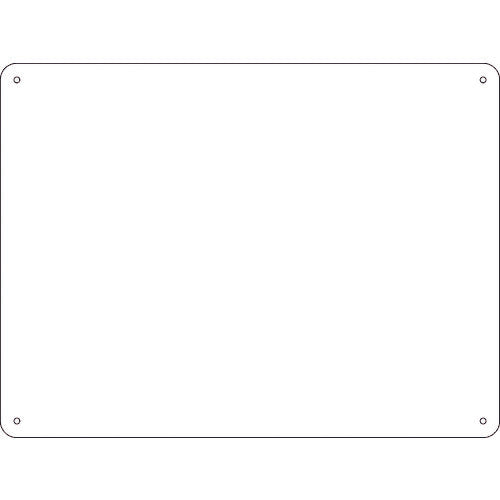 緑十字 スチール無地板 白 スチール-35(白) 300×225×0.5mm 普通山型 058351 114-0619