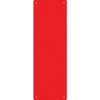 緑十字 スチール無地板 赤 スチール-6(赤) 360×120×0.8mm 平板 058063 114-0749