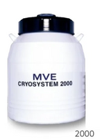 チャート 液体窒素保存容器 CryoSystem2000 MVE-10650200 2-5896-02