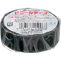 ニチバン ビニールテープ黒19mmX10m 1巻 122-9993