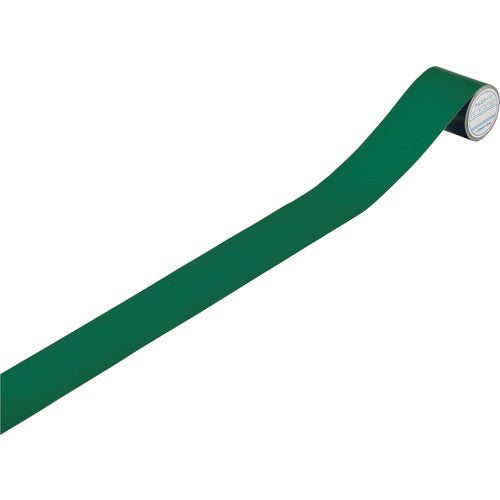 緑十字 配管識別テープ 緑 AH515(小) 50mm幅×2m アルミ 187515 123-5628