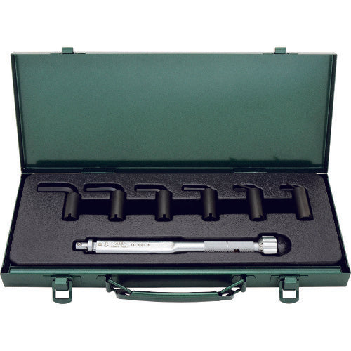 ASH トルクレンチ六角棒スパナヘッドセット LC023N+2.5-8mm 225-9960