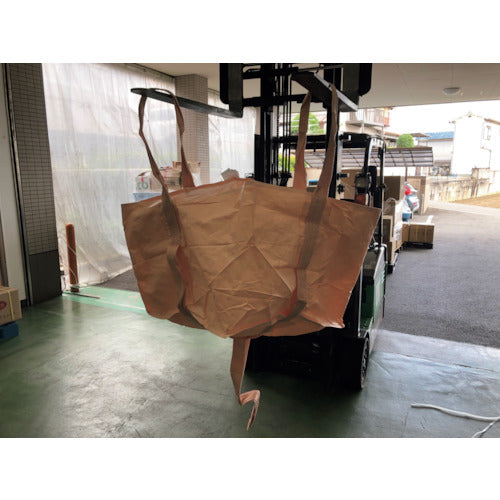 ユタカメイク フレコンバッグ 排出口無 865mm×865mm×高さ700mm 500kg 254-0583