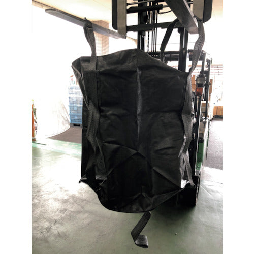 ユタカメイク 耐候性フレコンバッグ 排出口無 直径1100mm×高さ1100mm 1000kg 261-8268