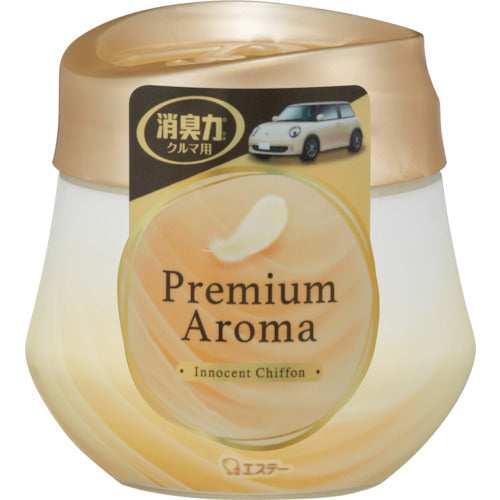 エステー クルマの消臭力 Premium Aroma ゲルタイプ イノセントシフォン 267-6838