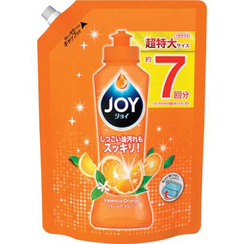 P&G ジョイ コンパクト 食器用洗剤 バレンシアオレンジの香り 詰め替え 超特大 1065mL 269-8358