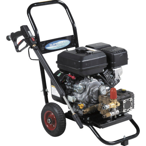 スーパー工業 エンジン式コンパクト&カート型 高圧洗浄機SEC-1315-2NE 315-7144