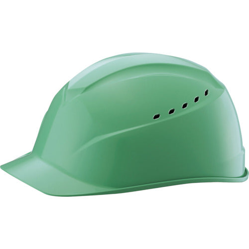 タニザワ エアライトS搭載ヘルメット(アメリカンタイプ・溝付・通気孔付) 帽体色:グリーン 01230-JZ-G2-J 354-8430