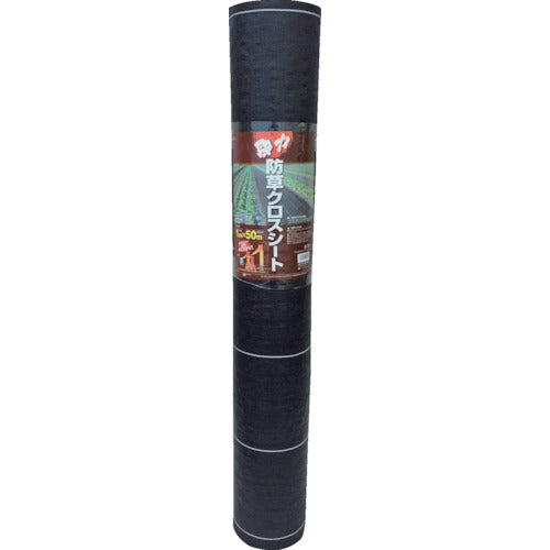 MATAI 強力防草クロスシート (1×100m) 黒 紙管巻 363-2198