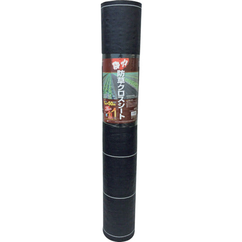 MATAI 強力防草クロスシート (1×50m) 黒 紙管巻 363-2223