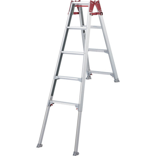 ハセガワ 階段用脚部伸縮式アルミはしご兼用脚立 RYE型 4段(10203) 368-4212