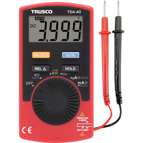 TRUSCO デジタルカードマルチメータ 378-3705