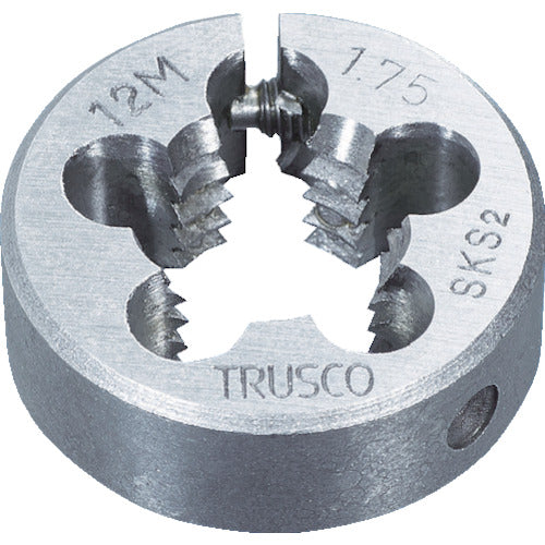 TRUSCO  丸ダイス 並目 75径 M50X5.0(SKS) 396-0642