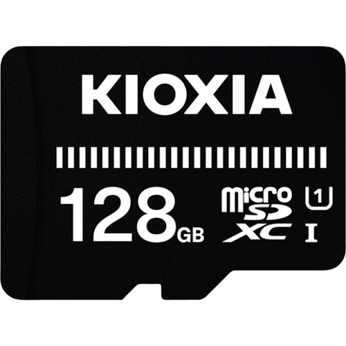 キオクシア ベーシックmicroSDメモリカード 128GB KMUB-A128G 1001290KMUB-A128G 424-7808