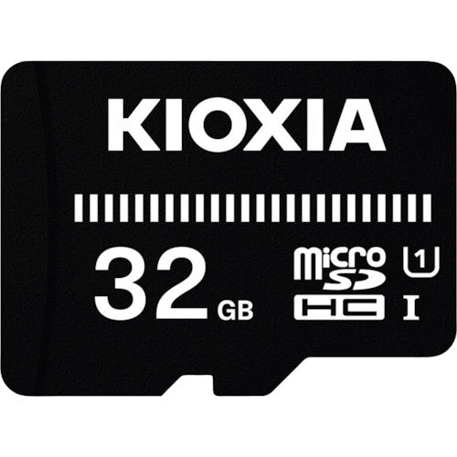 キオクシア ベーシックmicroSDメモリカード 32GB KMUB-A032G 1001288KMUB-A032G 424-7832