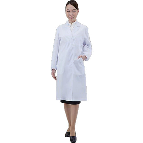 AS アズラボ白衣 女性用AL-FS L 1-3281-03 444-7484