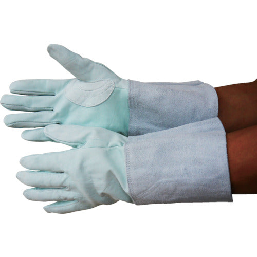 富士グローブ アルゴン溶接用クレスト床袖手袋 フリーサイズ 2208 828-1838