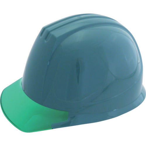 タニザワ エアライト搭載ヘルメット(PC製・透明ひさし型) ST#141-JZV(EPA) 帽体色 グリーン    141JZVV3G5 853-7230