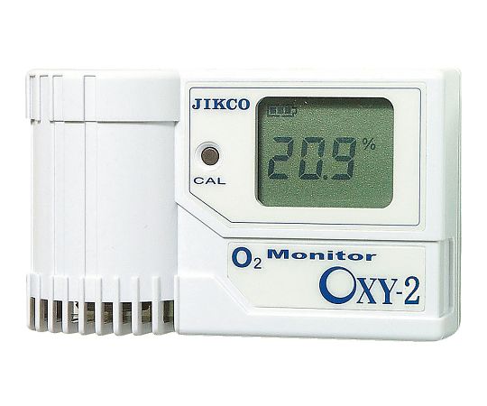 酸素モニター(残留酸素濃度計) センサー一体型 OXY-2 2-2589-03