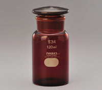 試薬瓶(広口、茶) 51585S-BT60N