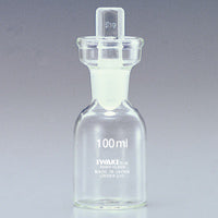 IWAKI 均量フラン瓶(ガラスカップ付き) 1653FBT102