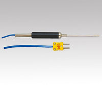 データロガー温度計(4チャンネル) シース型K熱電対センサー TP-02A 1-1450-12