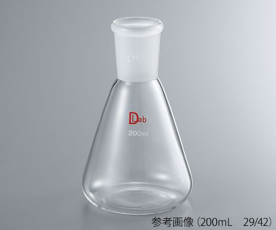 共通摺合三角フラスコ(硼珪酸ガラス-1) 20mL 15/25   3-9674-02