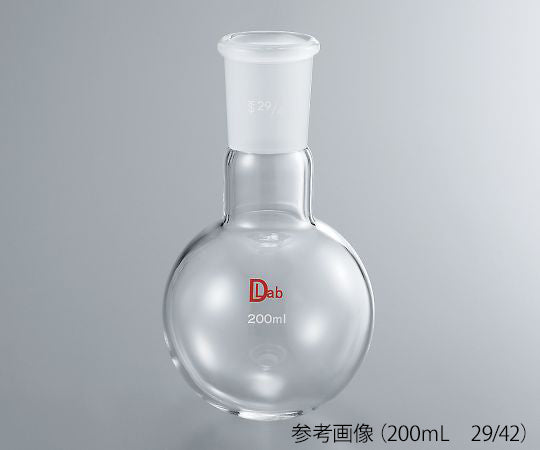 共通摺合丸底フラスコ(硼珪酸ガラス-1) 30mL 15/25   3-9641-01