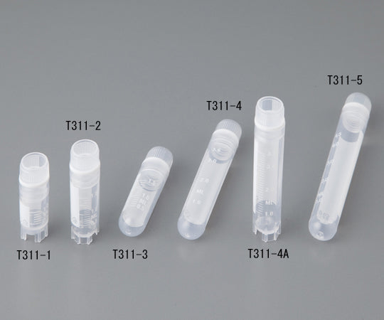 INMEDIAM】クライオバイアル 2.0mL(内ネジ・丸底) T311-3 2-3881-09