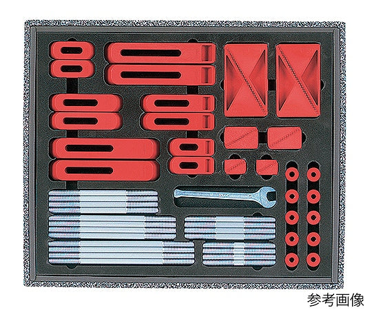 プラクランプセット スタッドボルト M8仕様セット PCS0008 3-8066-02