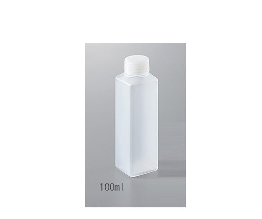 角型容器 100ml （ケース販売）100本 2-9557-52