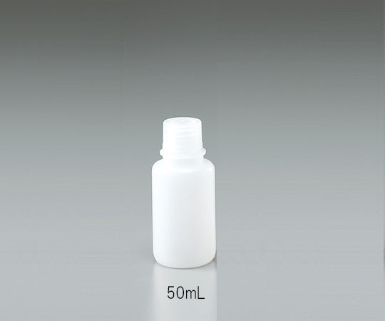 細口瓶 HDPE製 50mL 1-4657-12