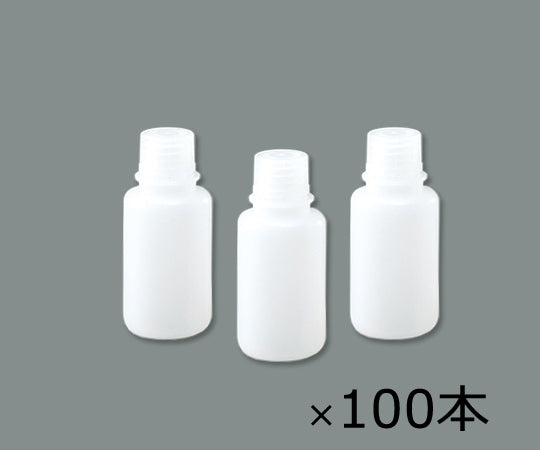 細口瓶 HDPE製 50mL 100本(ケース販売)  1-4657-72