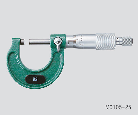 標準外側マイクロメータ 測定範囲:0～25mm MC105-25 3-6039-01