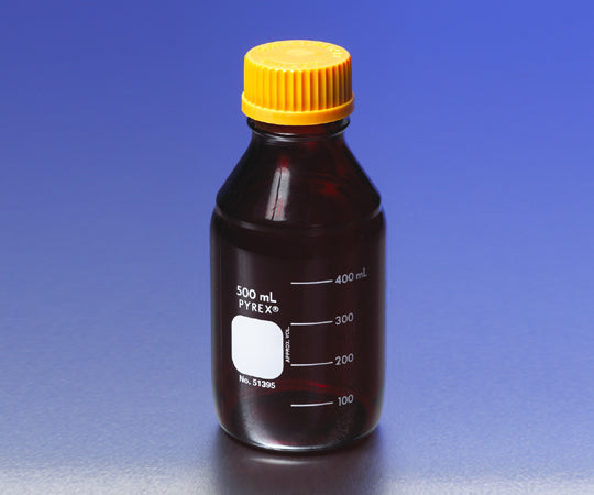 PYREX(R) メディウム瓶(オレンジキャップ付き) 遮光 25mL 51395-25 1-4993-01