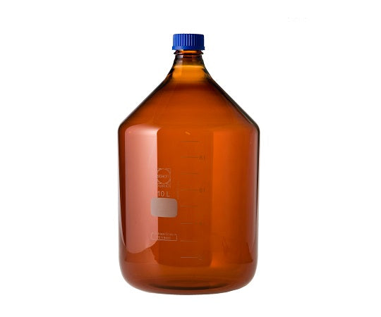 デュラン(R) ねじ口瓶丸型(茶褐色・017210) 10000mL  1-1961-13