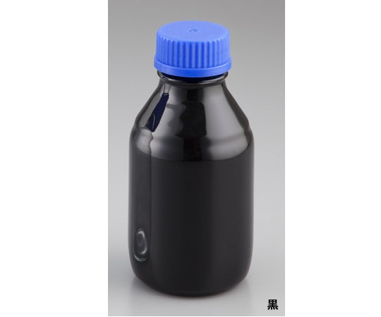 セーフティねじ口瓶 黒・遮光タイプ 250mL Q700R-002A 2-4918-01