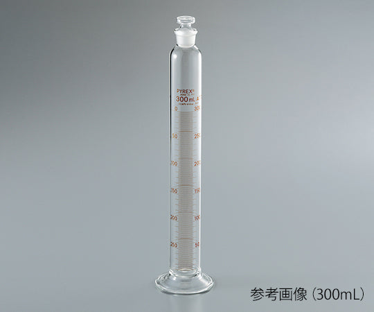 PYREX(R) JIS 有栓メスシリンダー 5mL 3002JIS-5 62-4865-28