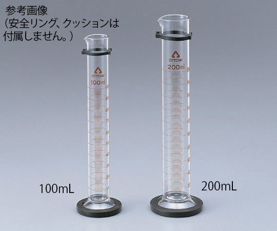 メスシリンダー(硬質ガラス) 10mL  6-231-02