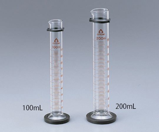 メスシリンダー(硬質ガラス) 200mL  6-231-07