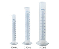 PPメスシリンダー 25mL  PPM25 3-522-02