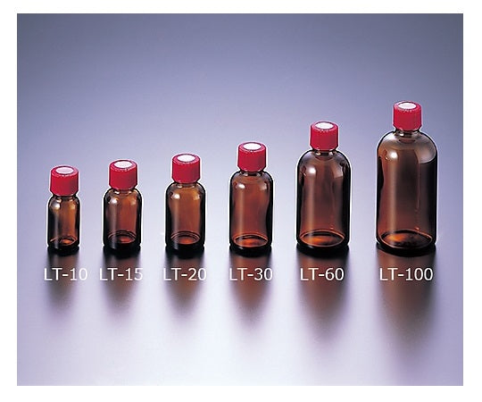 細口規格瓶 透明 60mL 100本入 TK-60 5-131-14