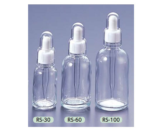 スポイド瓶(丸型) 透明 30mL RS-30 4-3022-01