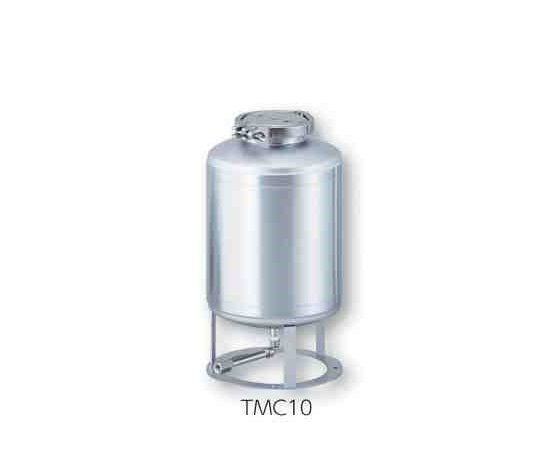 フェルールクランプ式ステンレス加圧容器 10L TMC10 1-1917-02