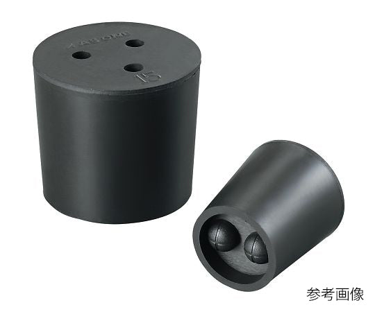 穴付きゴム栓(バイトン(R)栓) 8号 4-390-01