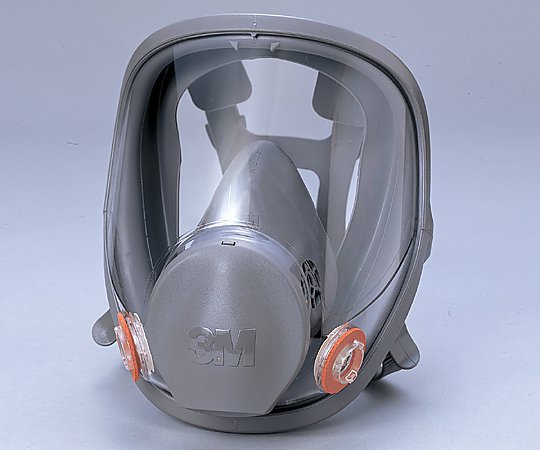 防毒マスク(全面形面体)Mサイズ 6000F 1-7253-01